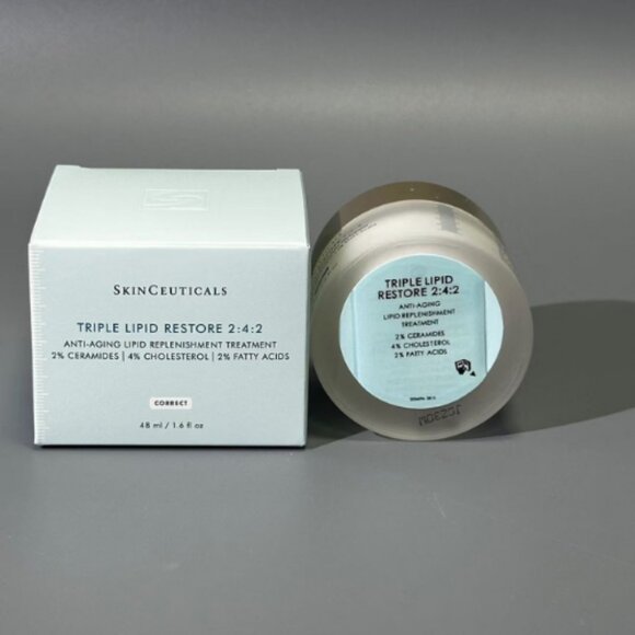 New Box SkinCeuticals Triple Lipid Restore 1.6 oz Face Cream 2:4:2 48ml Sealed